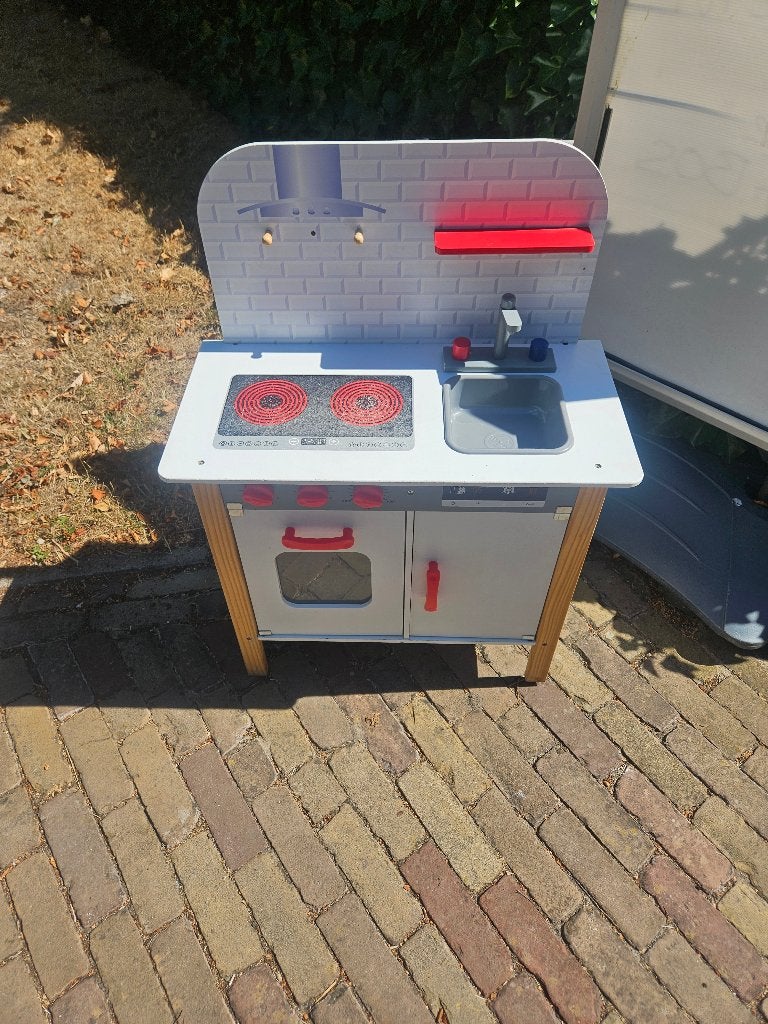 Kinder keuken, Ophalen, Gebruikt, Kunststof, Speelkeuken