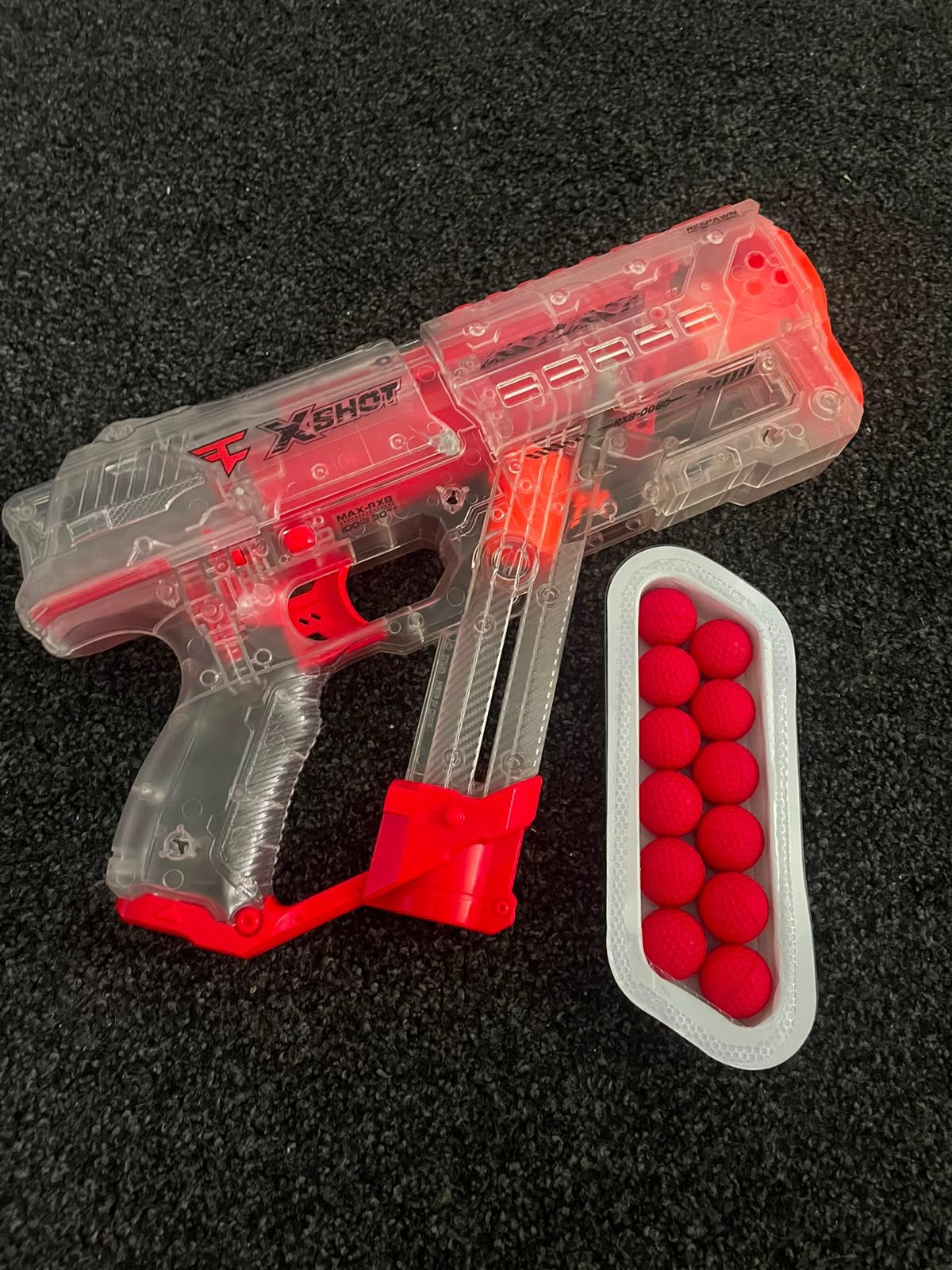 X shot gun, Ophalen, Zo goed als nieuw