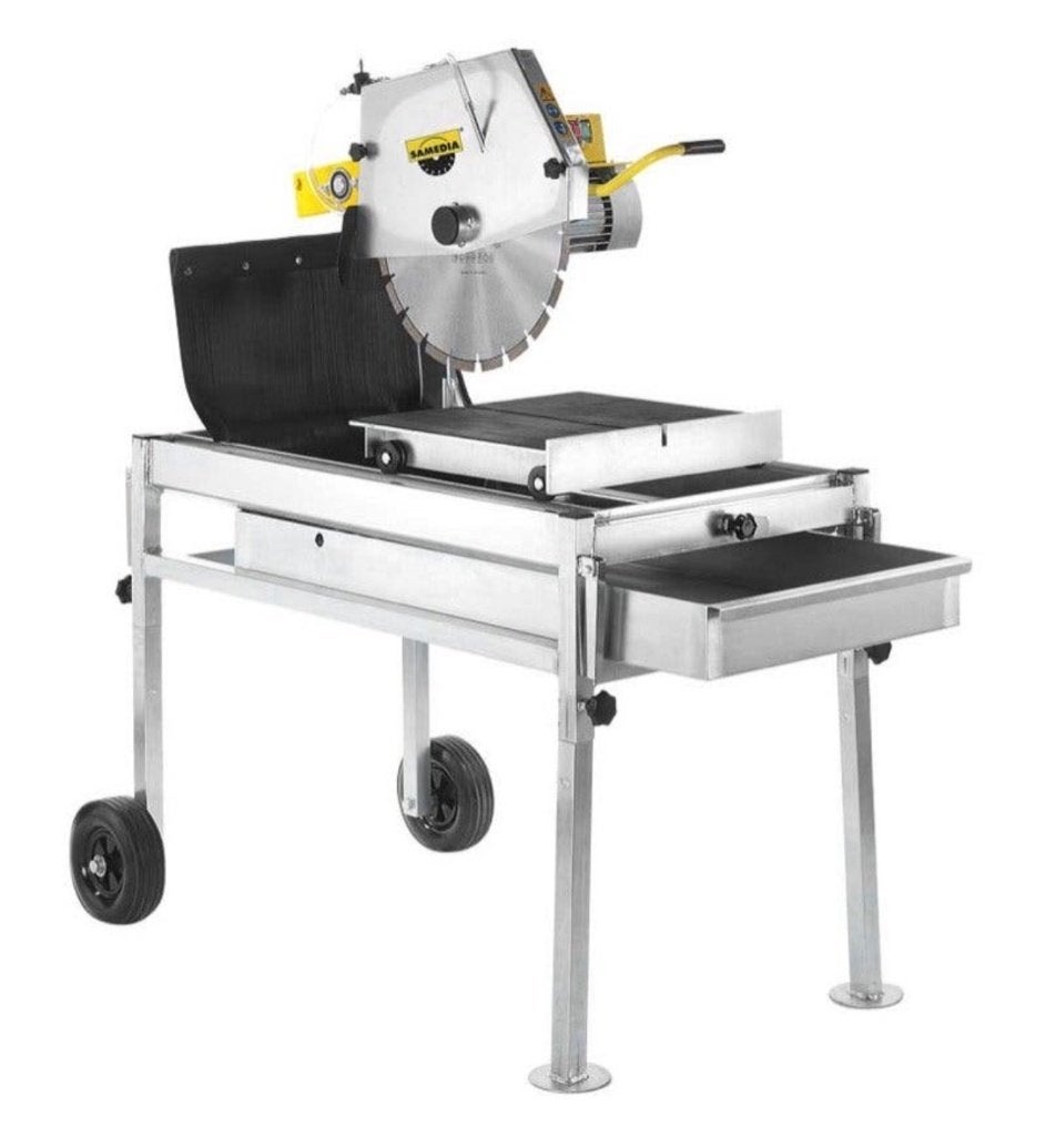 Stenenzaag 90kg PROFESSIONEEL NIEUW SAMEDIA CTS500 ASFALT, Ophalen, 70 mm of meer, Overige typen, Nieuw