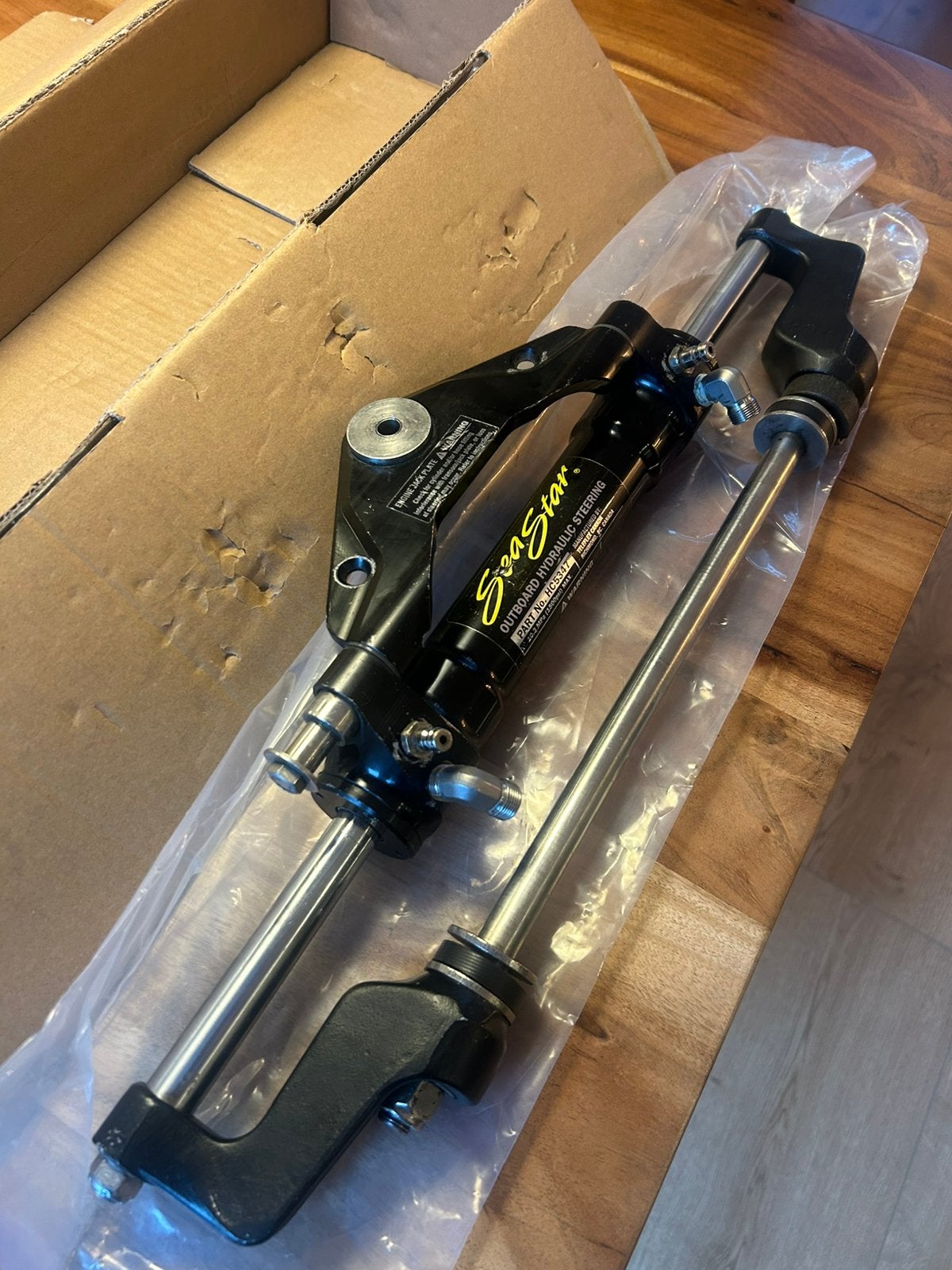 Seastar hydraulische stuurcilinder, Watersport en Boten, Accessoires en Onderhoud, Ophalen of Verzenden, Motor en Techniek