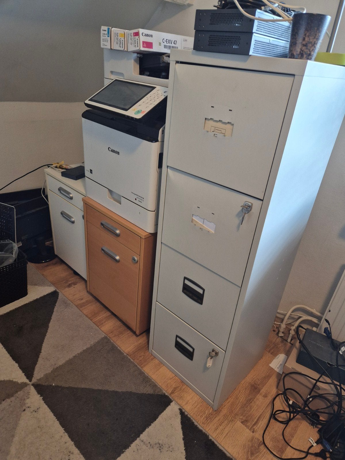 Bureau kastjes en dossier kast, Ophalen of Verzenden