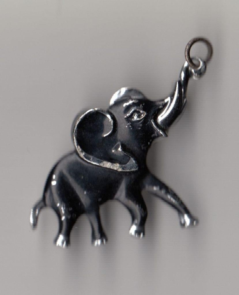 Olifant broche, Gebruikt, Niet vindbaar, Niet vindbaar, Speldje of Pin
