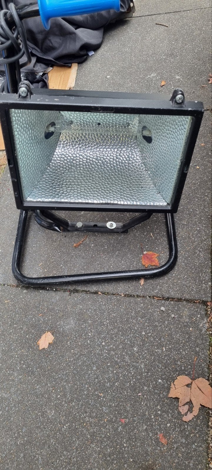 Eurolux ART. 200 Bouwlamp / Halogeenlamp 1000W, Ophalen, Gebruikt, Met statief, Lamp met armatuur