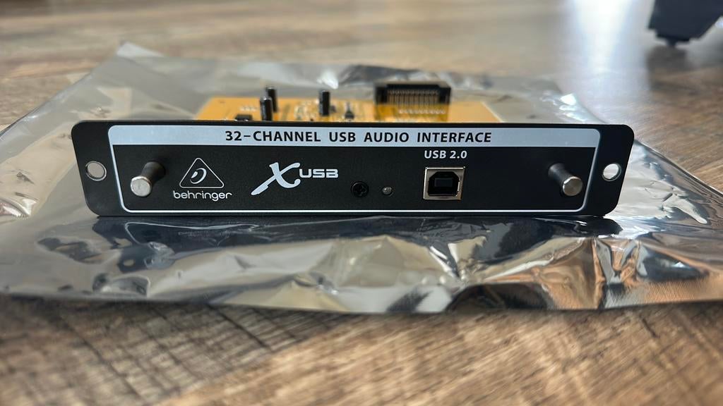 Behringer X USB kaart, Ophalen of Verzenden, Zo goed als nieuw