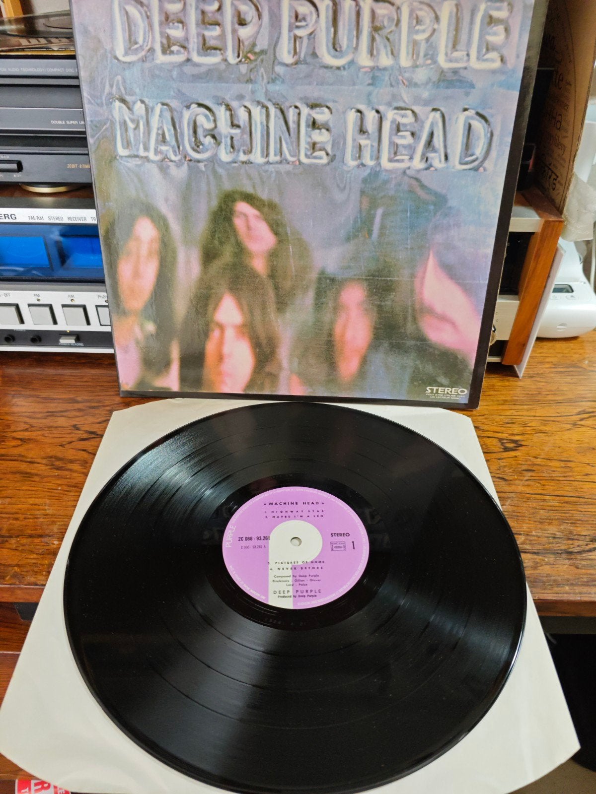 Deep Purple - Machine Head LP (1972) Classic Rock Vinyl, Cd's en Dvd's, Vinyl | Rock, LP, Gebruikt, Hard Rock, Ophalen of Verzenden