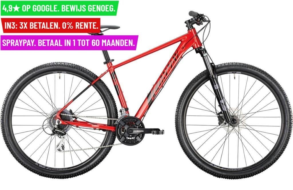 CONWAY MTB Hardtail MS 4.9 29"/56cm-XL/24ver - Levering