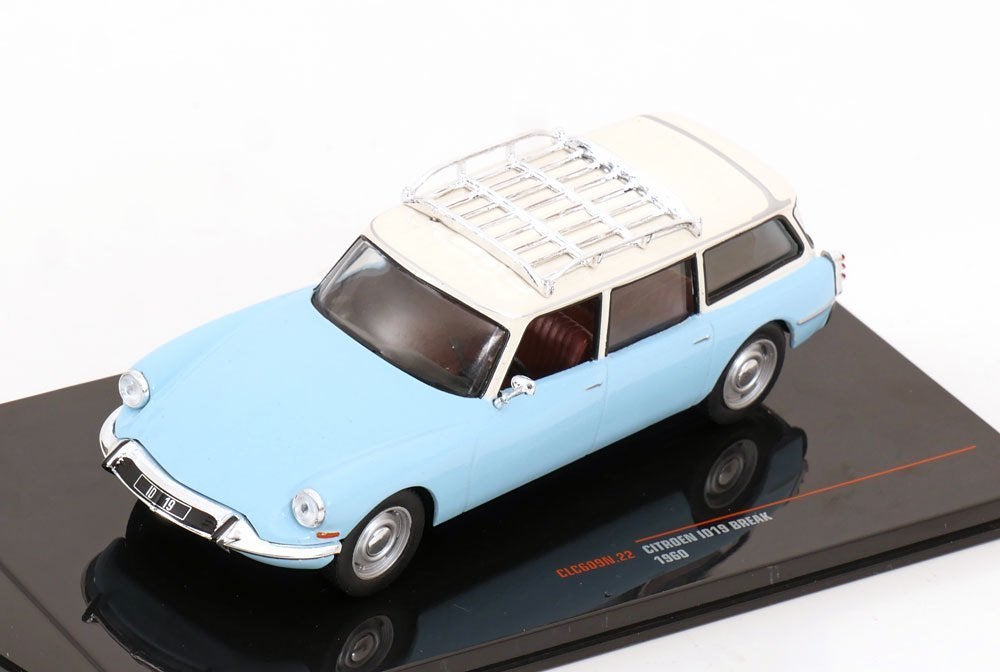 Citroen ID19 Break 1960 Lichtblauw / Wit 1-43 Ixo Models, Overige merken, Tschuiten@hotmail.com, Duitsland, Auto