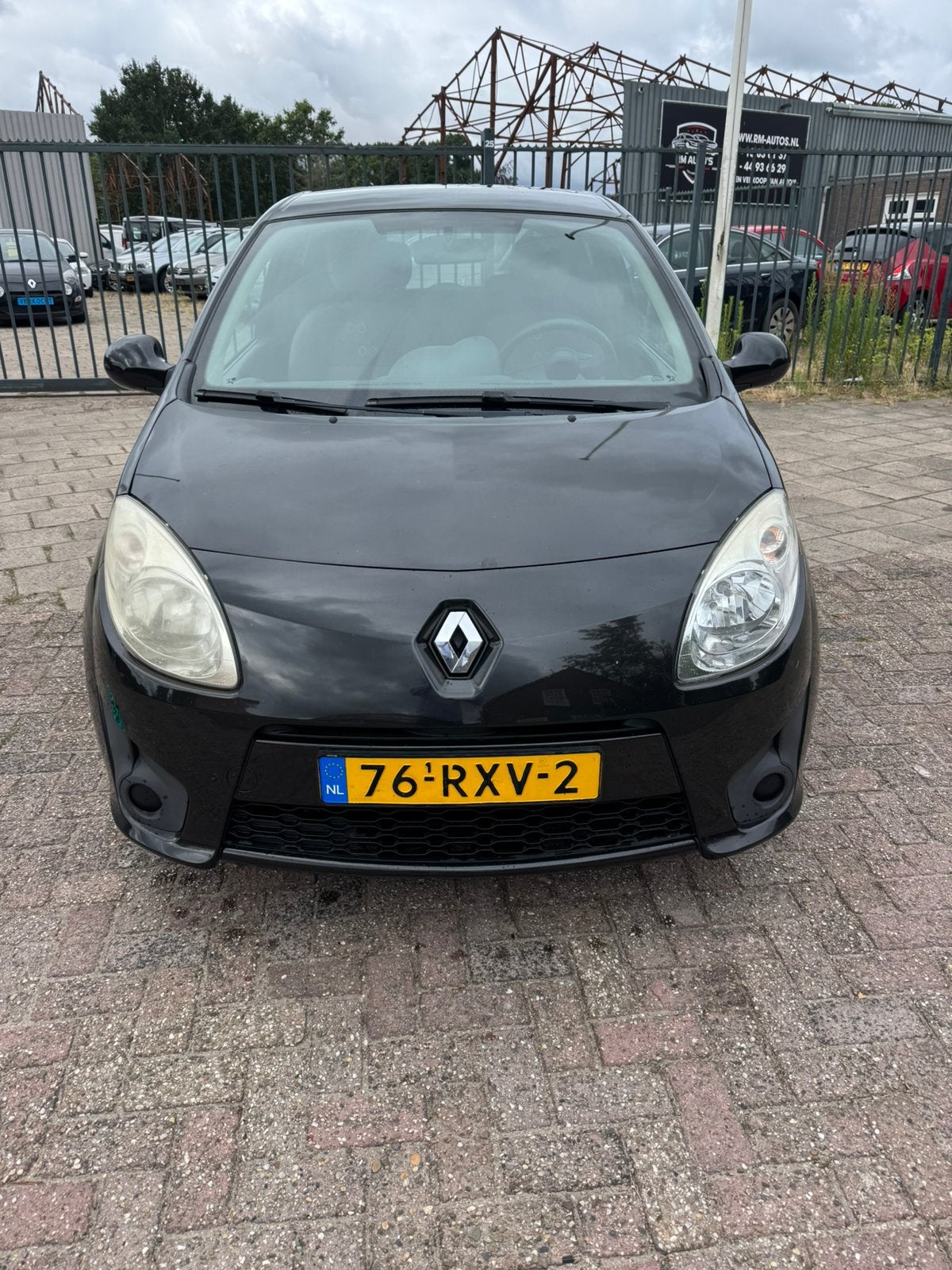 Renault Twingo 1.2 16V 2011 Zwart, Auto's, 839 kg, Twingo, 74 pk, 4 cilinders
