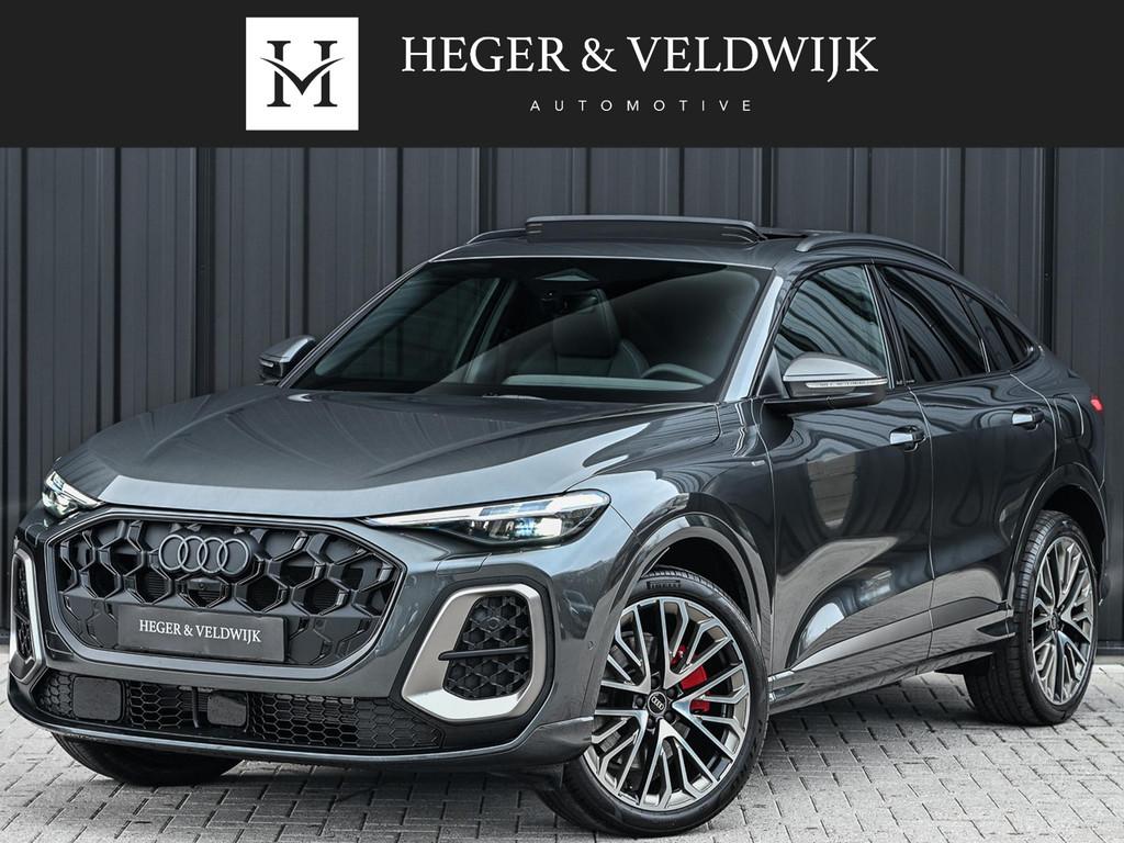 Audi Q5 Sportback 2.0 TFSI e-hybrid quattro S edition 367pk, Auto's, Automaat, Stof, Gebruikt, 4 cilinders