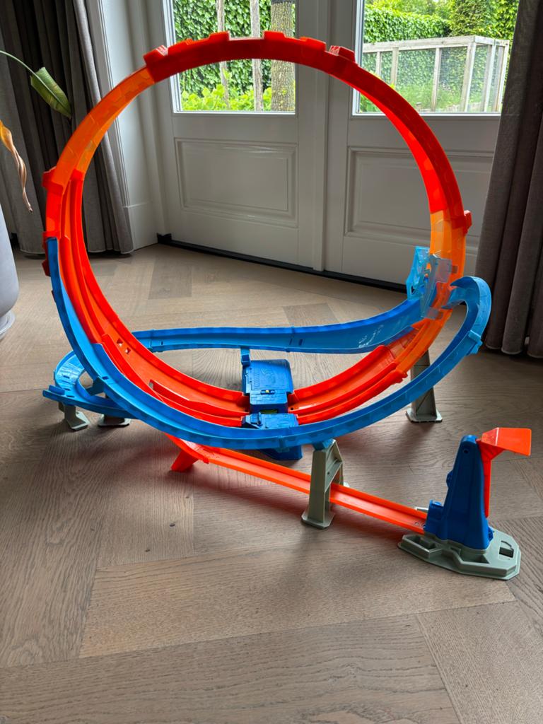 Hotwheels looping, Ophalen of Verzenden, Zo goed als nieuw, Hot Wheels, Met looping