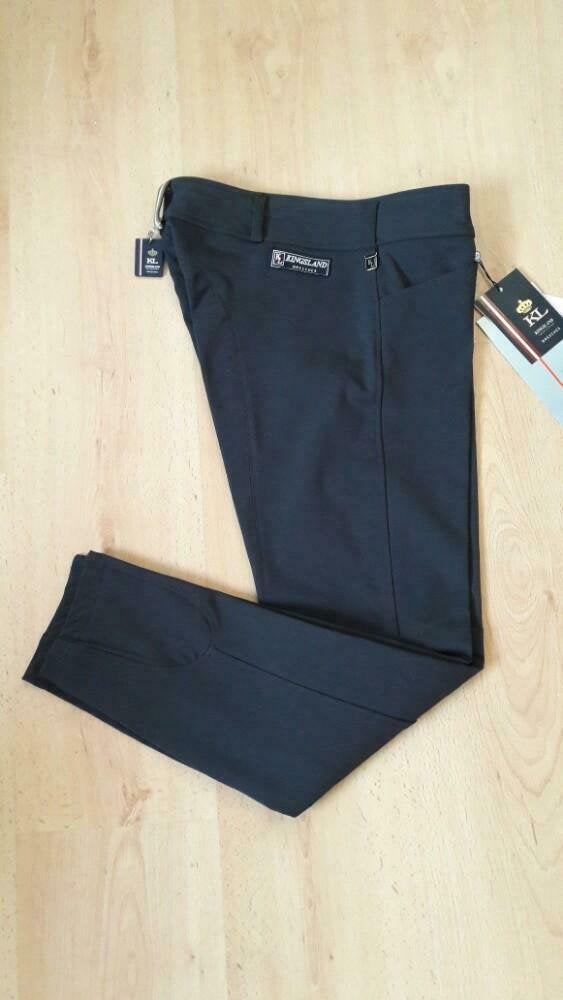 Donkergrijze Kingsland Paardrijbroek maat 44, Dieren en Toebehoren, Paardrijkleding, Kingsland, L, Ritssluiting, Dressuur