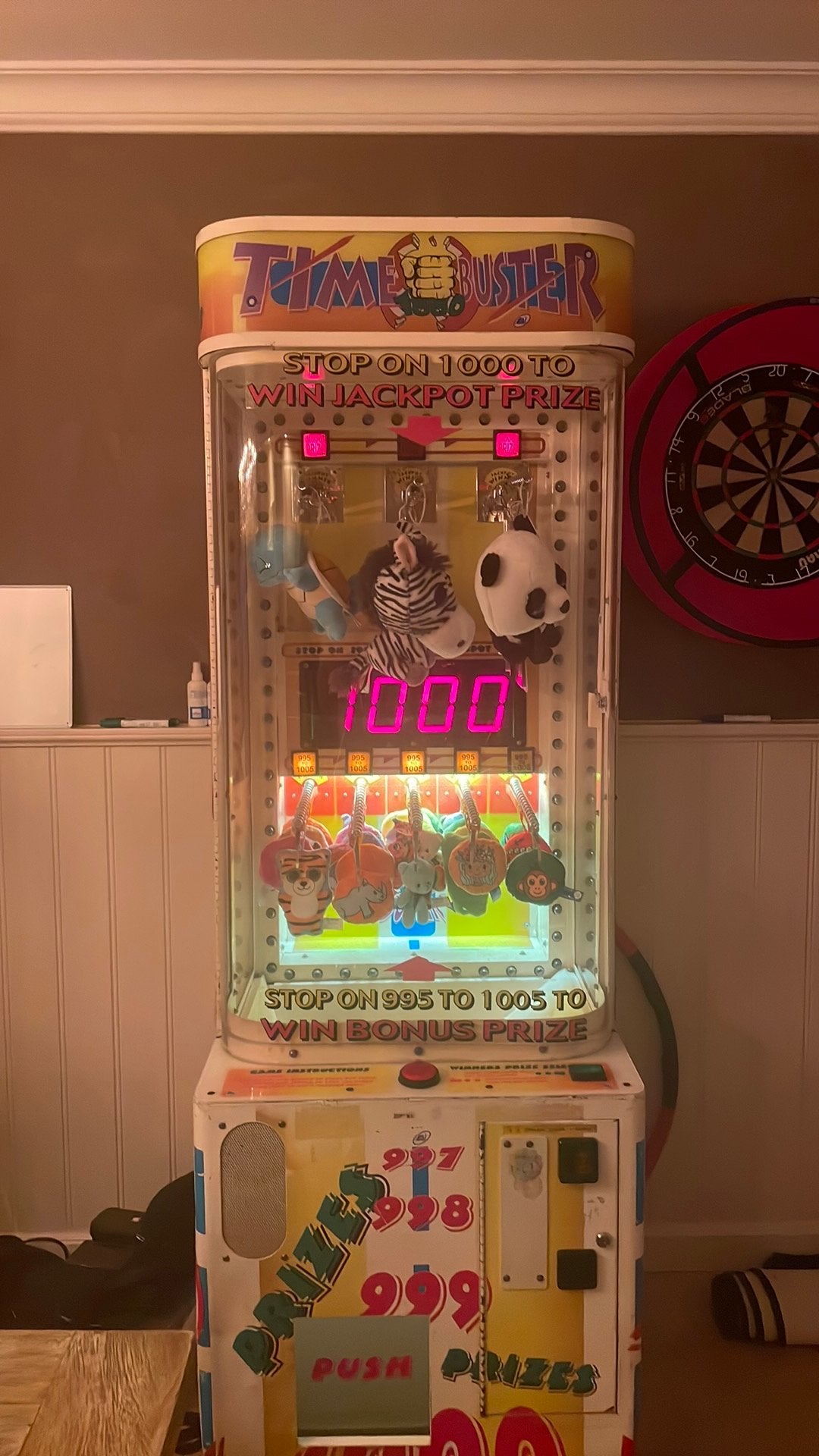 Timebuster speelautomaat, Verzamelen, Ophalen, Gebruikt