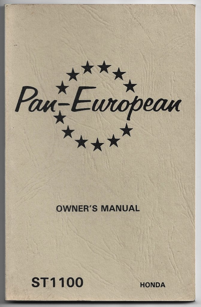 Honda Pan European ST1100 manual 1994 (4150z), Verzenden, Honda
