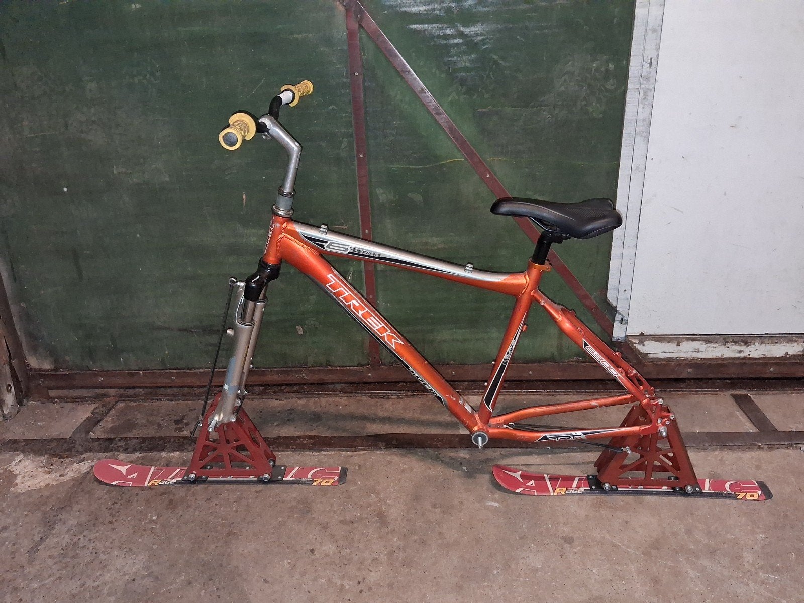 sneeuw fiets custom, Fietsen en Brommers, Ophalen, Terugtraprem, Jaren '60 of nieuwer, 47 tot 51 cm