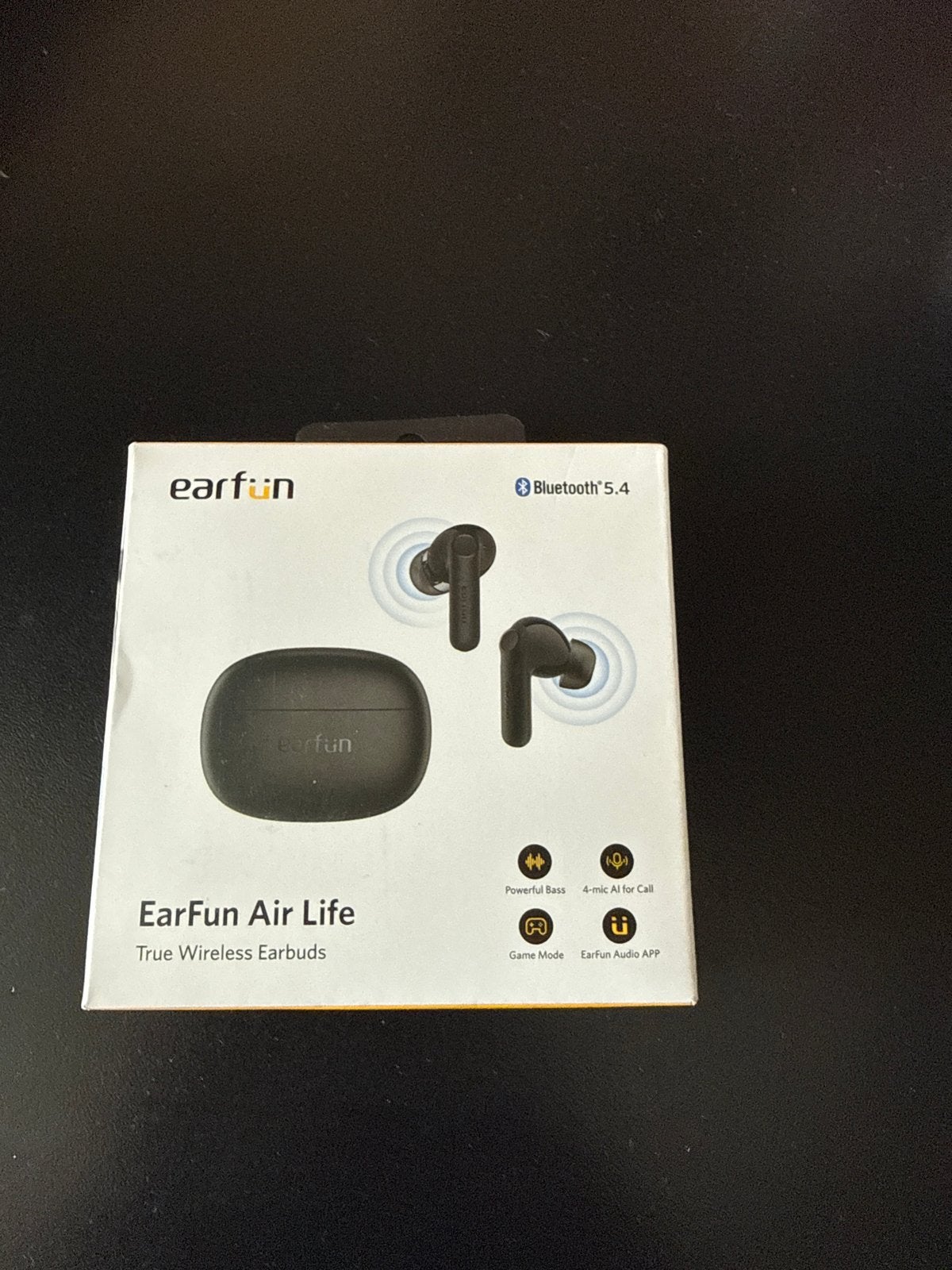 Earfun Air Life True Wireless Earbuds - Nieuw in doos, In-ear, Bluetooth, Nieuw, Zwart