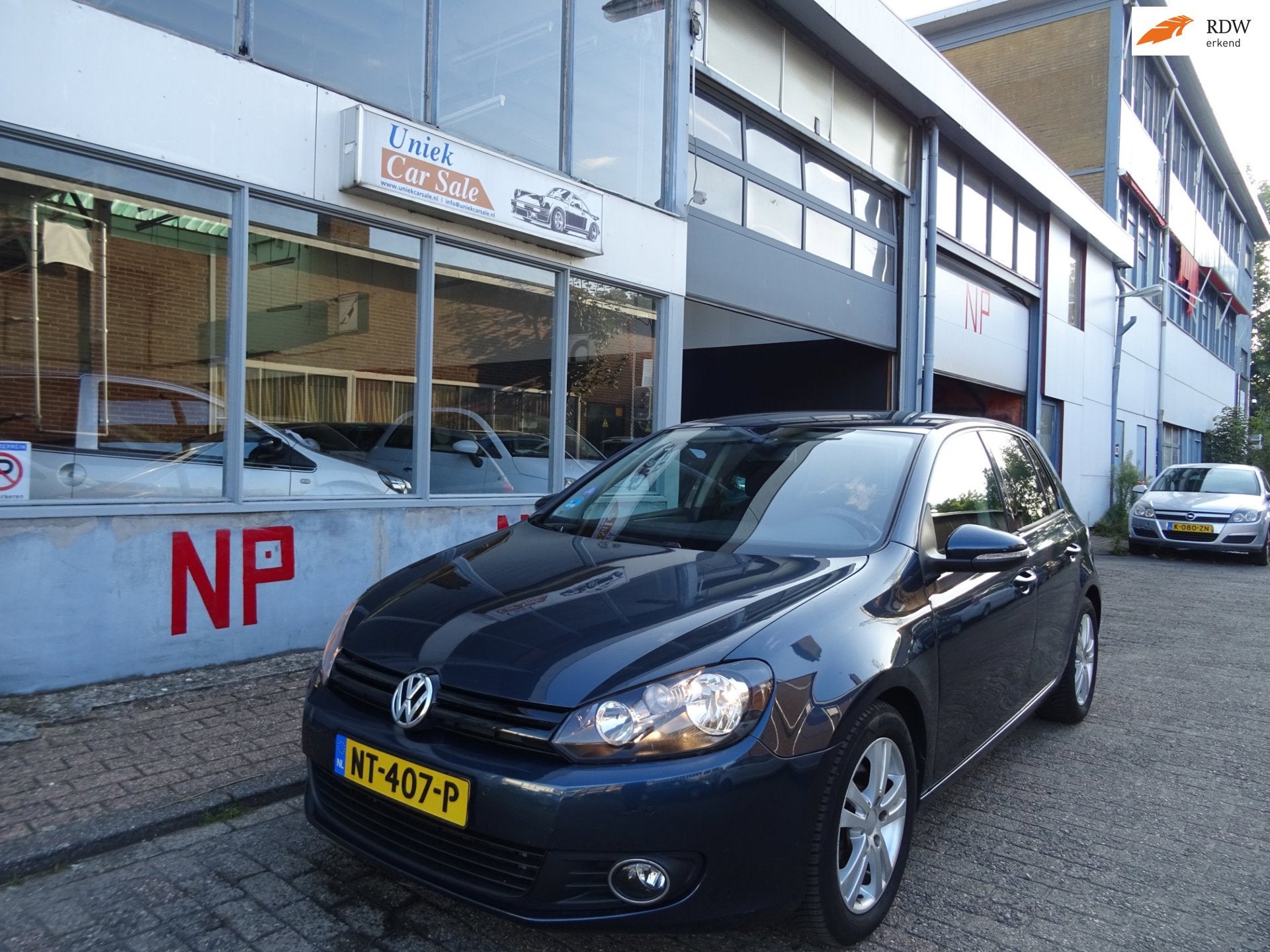 Volkswagen Golf 1.4 TSI Highline, Euro 5, Gebruikt, 4 cilinders, Blauw
