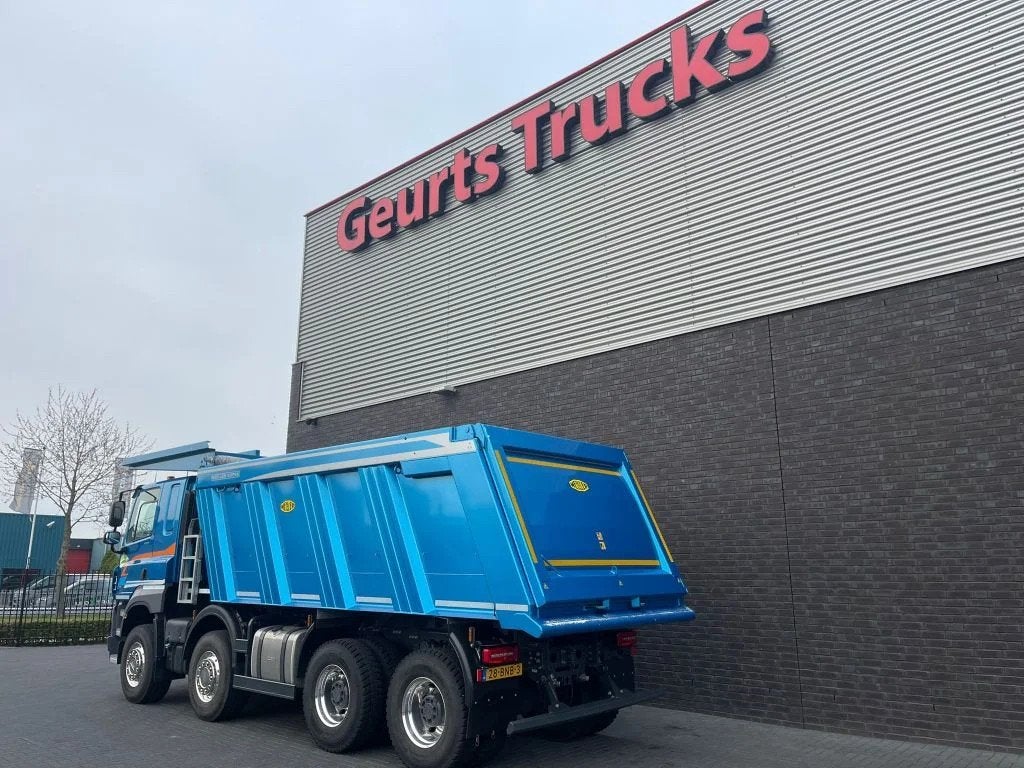 DAF CF 530 8X4 HEAVY DUTY MEILLER KIPPER/TIPPER EX DEMO TRUC, Auto's, Automaat, Achterwielaandrijving, Euro 6, Origineel Nederlands