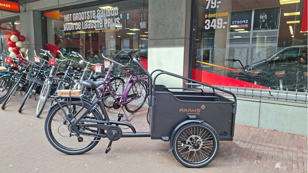 Fietshokje Raaks: Raaks Bremerton elektrische bakfiets nieuw, Niet ingevuld, Nieuw, Niet ingevuld, Niet ingevuld