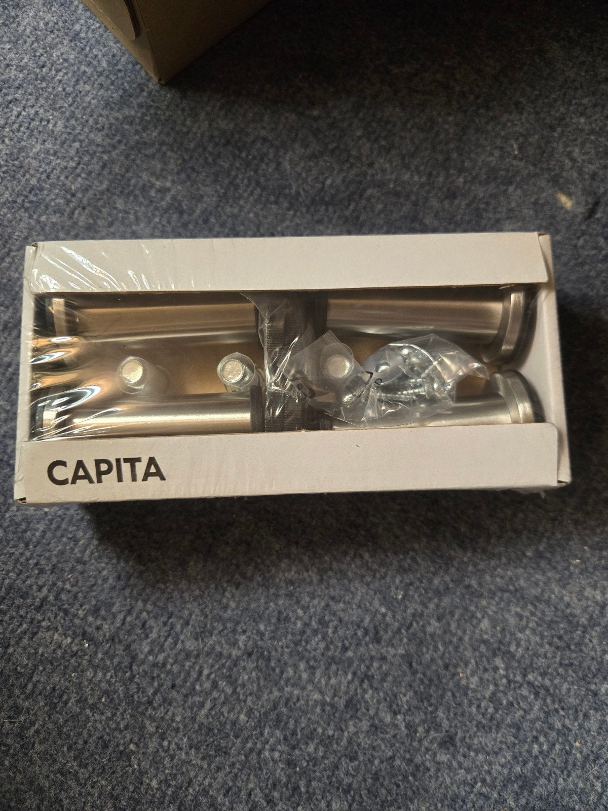 IKEA Capita poten - Verhoog je werkblad, Ophalen, Nieuw, Zilver, Metaal