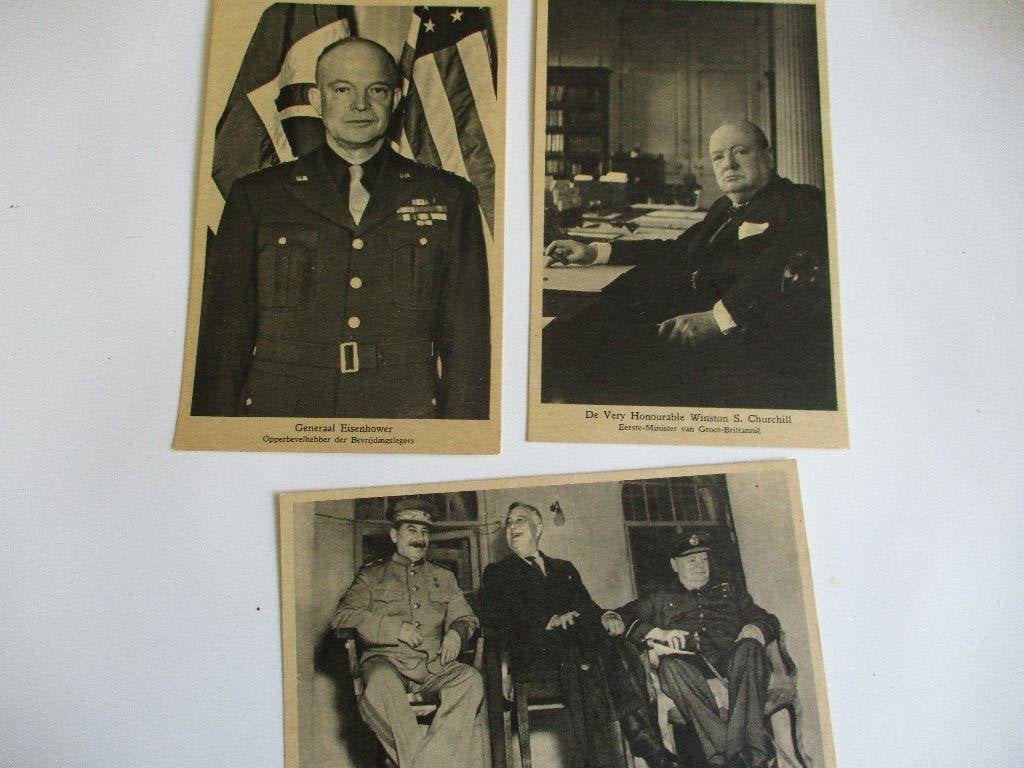 ansichtkaarten, Ophalen of Verzenden, 1920 tot 1940, Ongelopen, Politiek en Historie