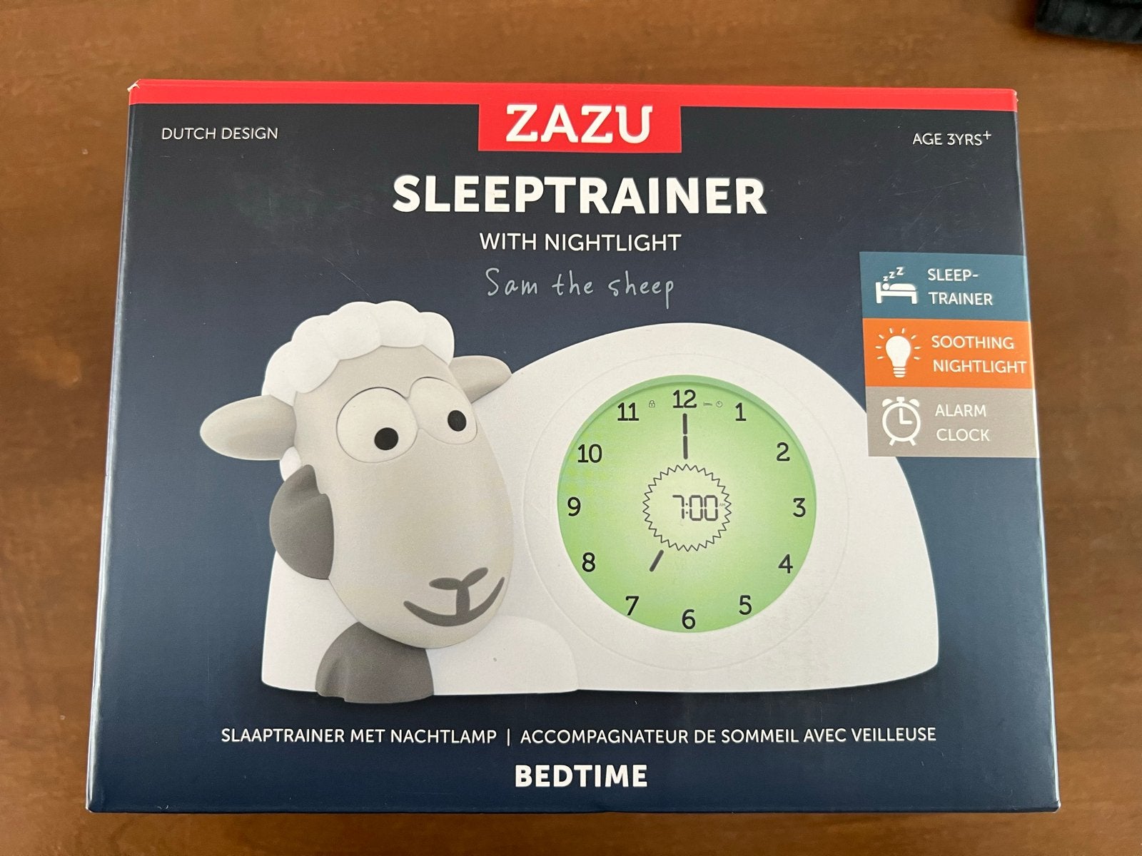 ZAZU Slaaptrainer Sam het Schaap met Nachtlampje, Ophalen, Zo goed als nieuw, Digitaal