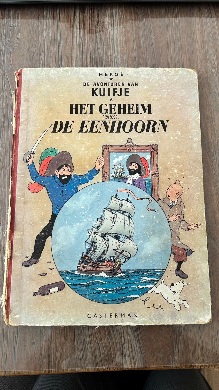 Kuifje - Het geheim van de eenhoorn 1951, Eén stripboek, Ophalen of Verzenden