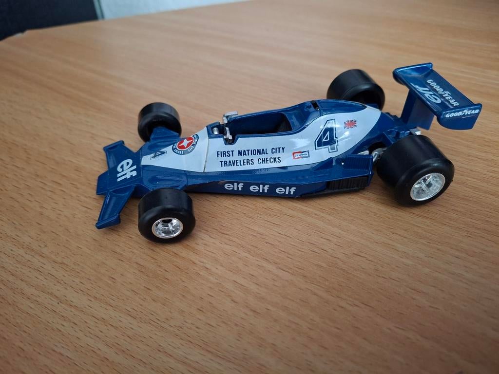 P. Depailler Tyrrell 008 Elf 1976 Polistil 1:32, Ophalen of Verzenden, Zo goed als nieuw, Auto, Overige merken