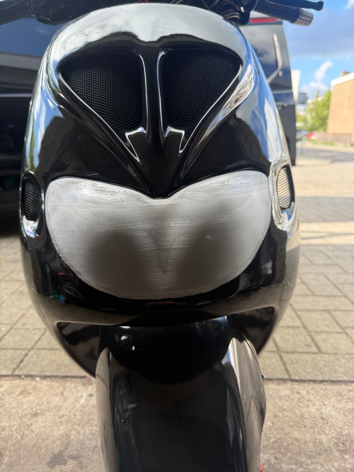 Piaggio Zip sp 98 h2o koplamp, Ophalen of Verzenden, Gebruikt, Koplamp, Piaggio