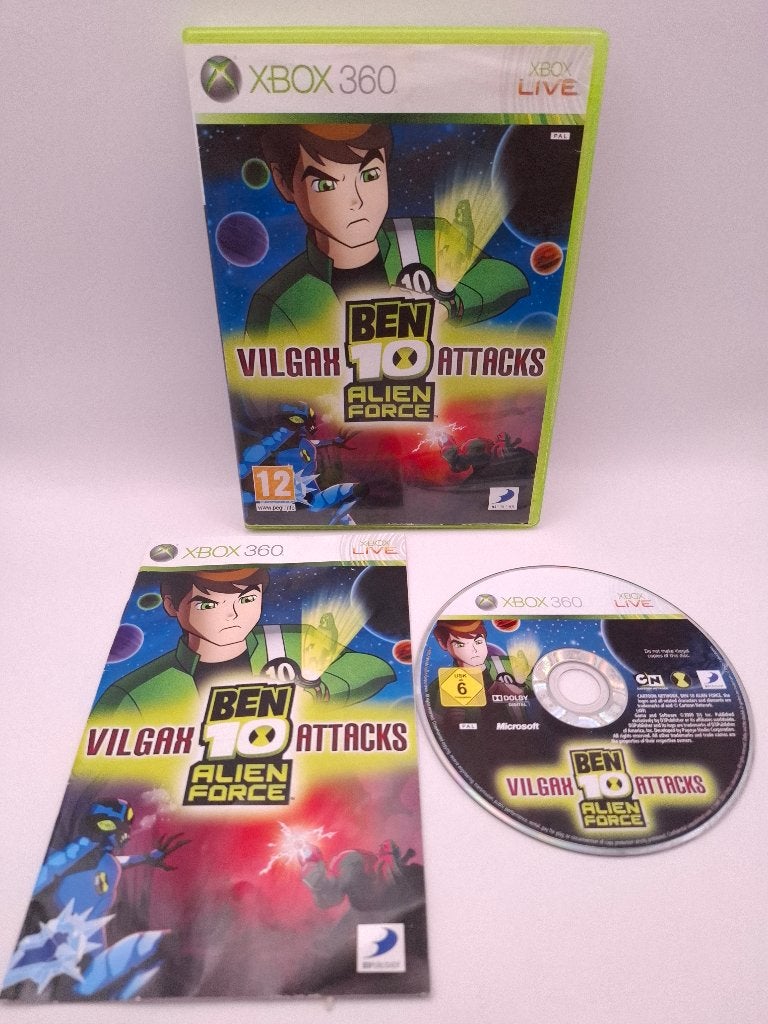 Ben 10 alien force: vilgax attacks xbox 360, Avontuur en Actie, Gebruikt, 1 speler, Ophalen of Verzenden