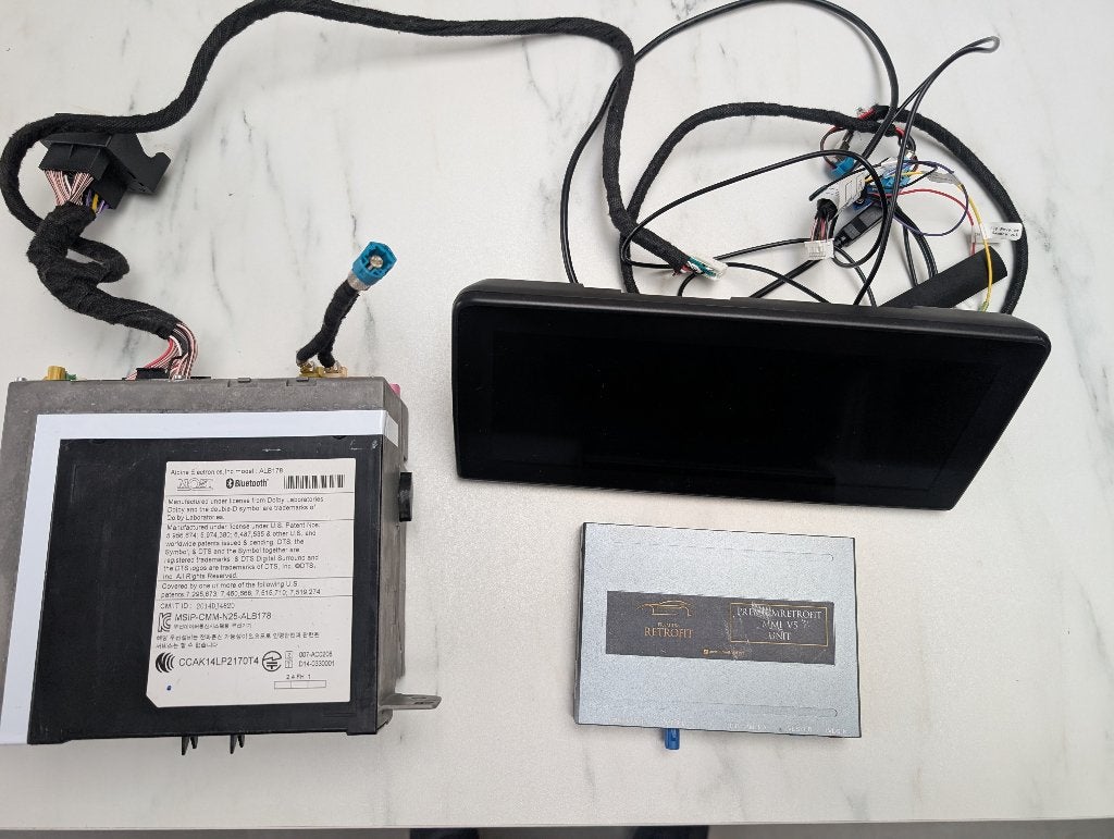 BMW I3 groote monitor + Infosysteem met Apple Carpay en DAB+, Ophalen of Verzenden, Gebruikt, BMW