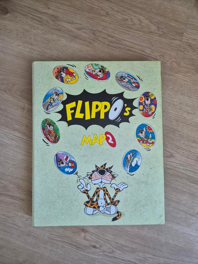 2 Flippo's verzamelmappen met o.a. Looney Tunes Flippo's, Ophalen of Verzenden, Looney Tunes, Verzameling, Met verzamelmap(pen)