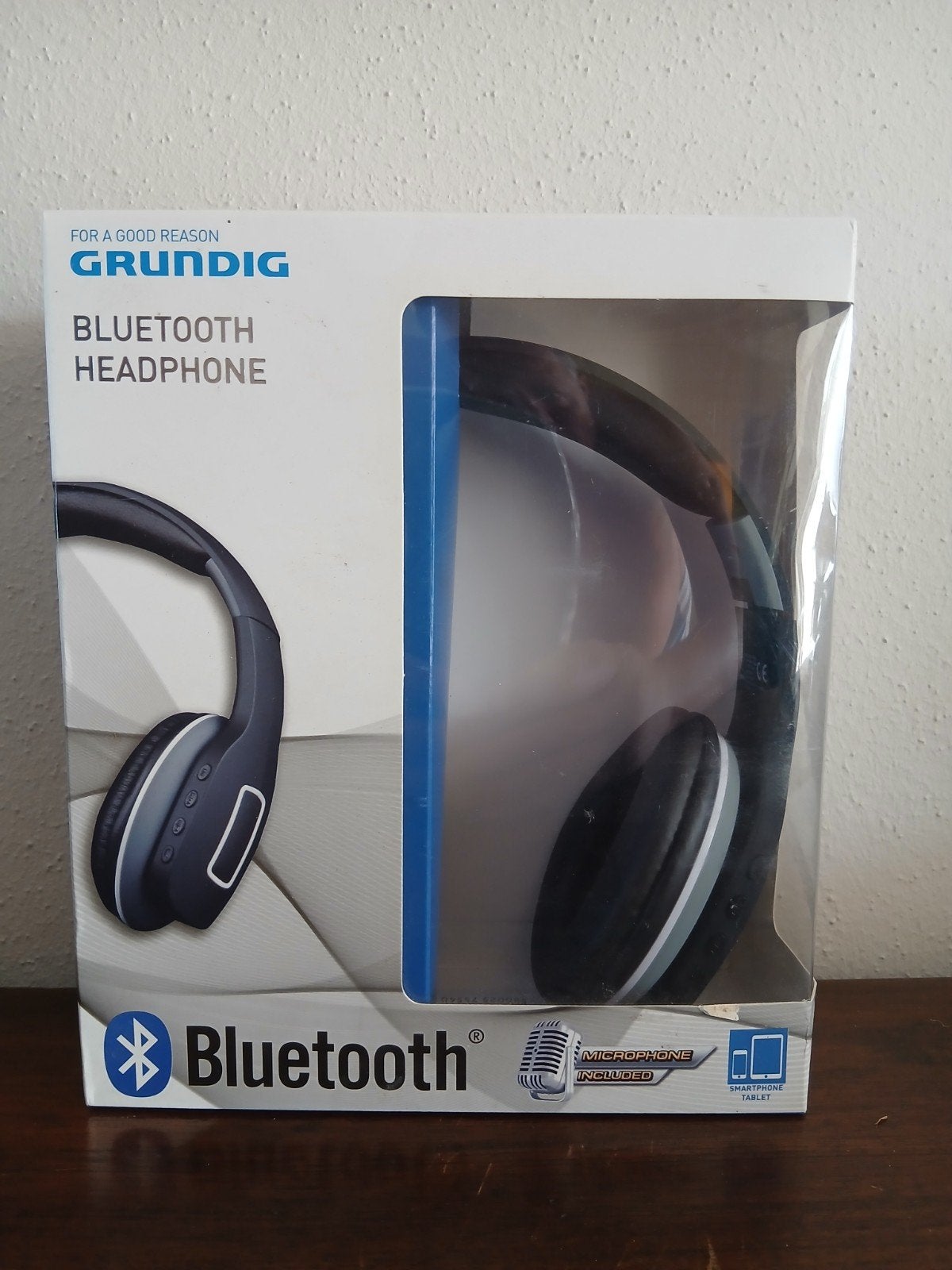 Nieuwe Grundig Bluetooth Koptelefoon met Microfoon, Audio, Tv en Foto, Ophalen of Verzenden, Nieuw