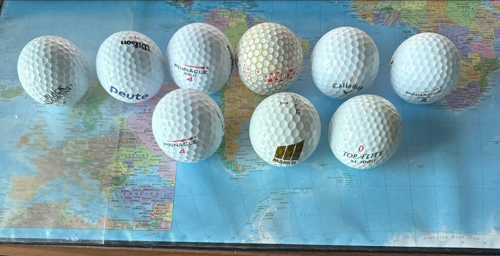 Diverse golfballen - Verschillende merken en condities, Ophalen of Verzenden, Gebruikt, Bal(len), Overige merken
