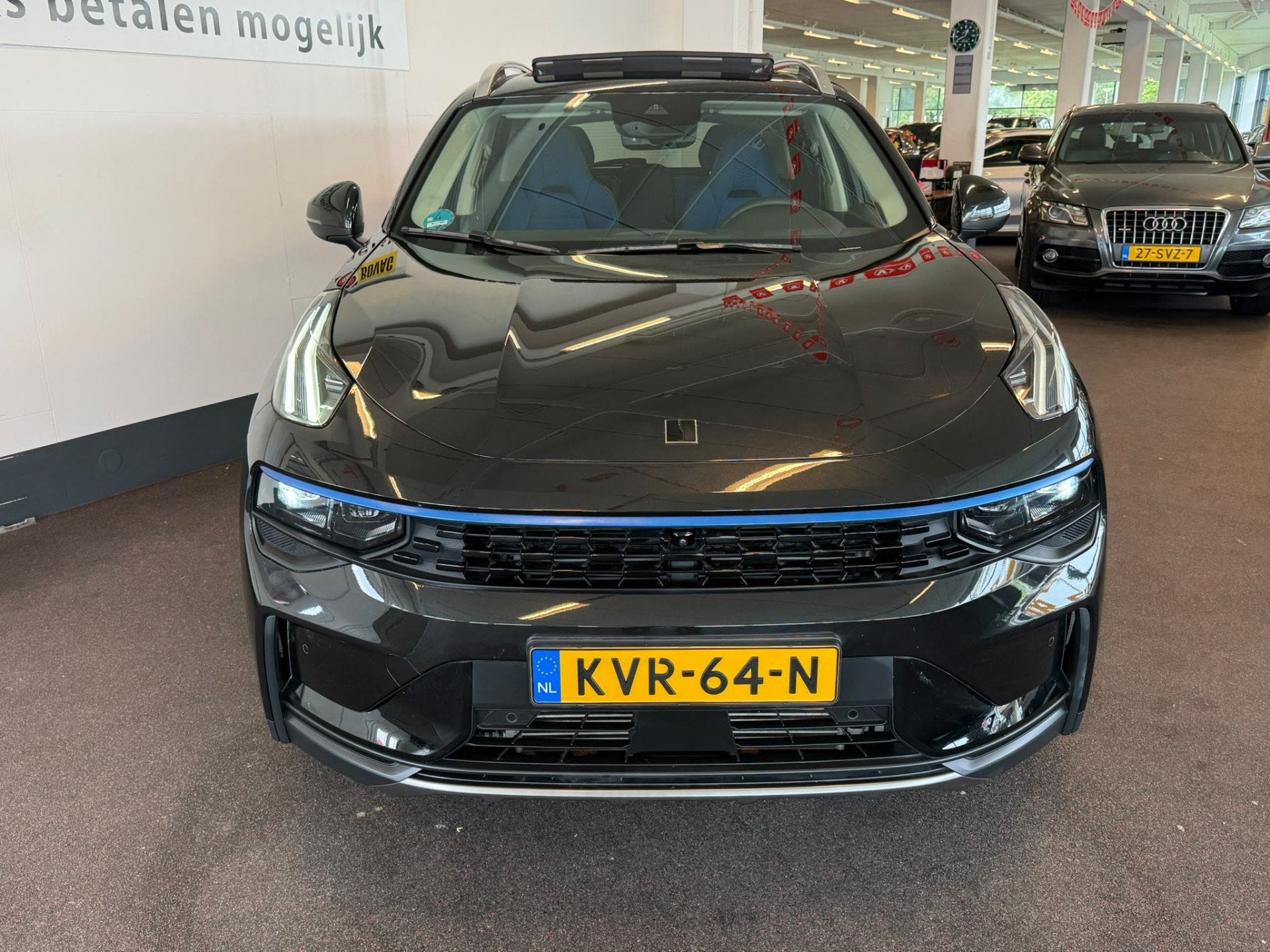 Lynk & Co 01 1.5 | Panoramadak | 360 Camera | Navigatie | Ap, Stof, 82 pk, Zwart, Plug-in hybride