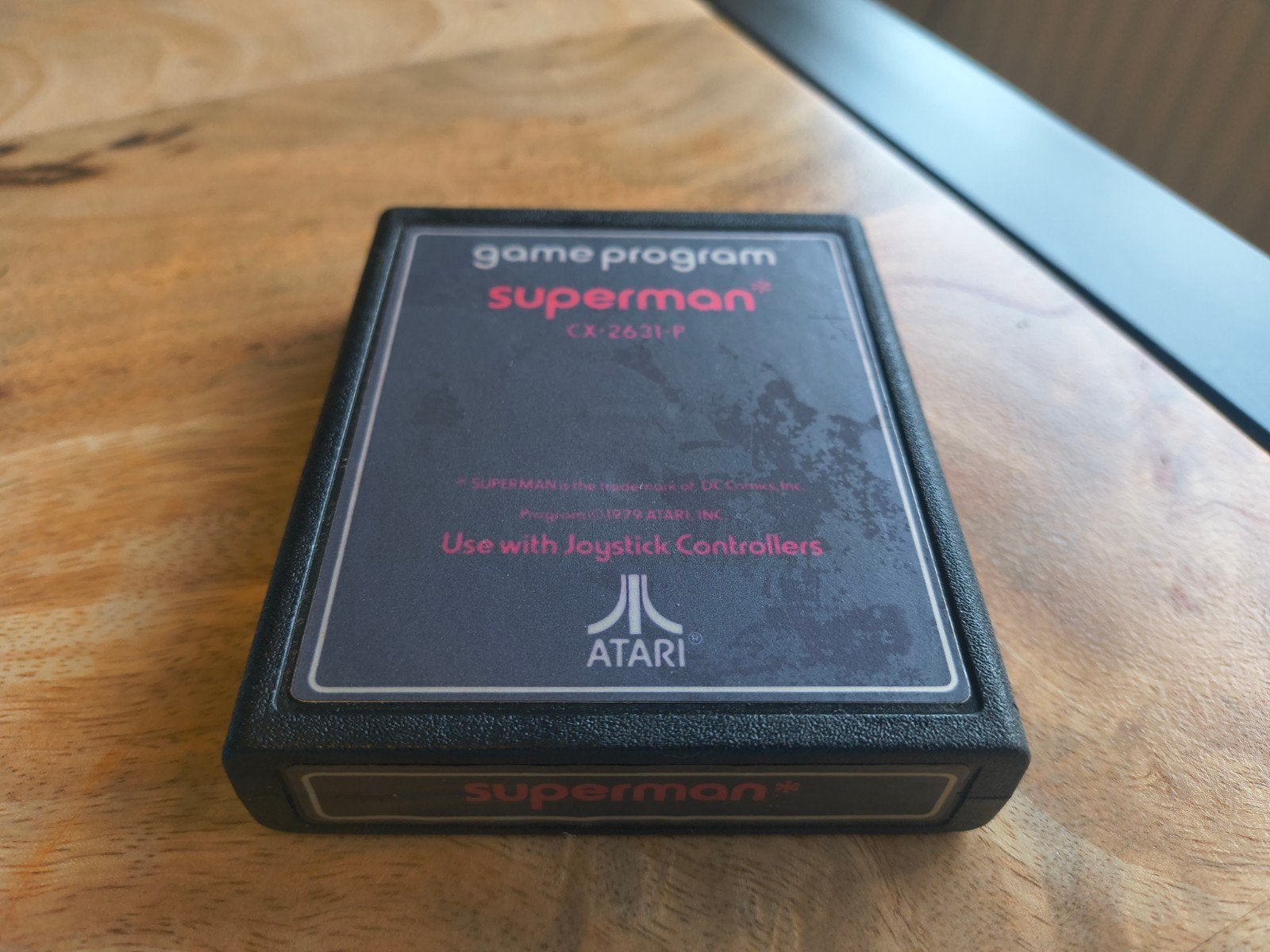 Superman voor de Atari 2600, Spelcomputers en Games, Avontuur en Actie, Gebruikt, 1 speler, Ophalen of Verzenden