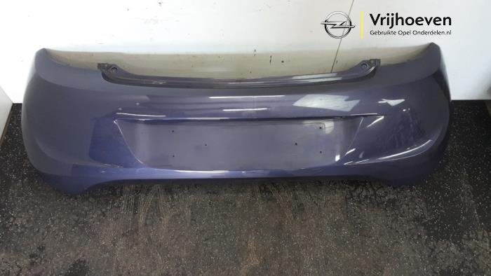 Achterbumper van een Opel Karl (Karl 15-) (GV2), Gebruikt, -, -, Opel