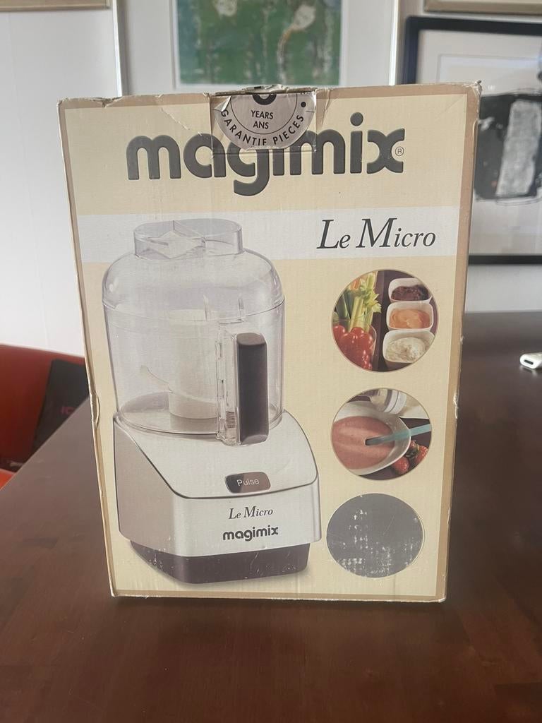 Magimix Le Micro keukenmachine, Witgoed en Apparatuur, Keukenmixers, Ophalen of Verzenden, Nieuw
