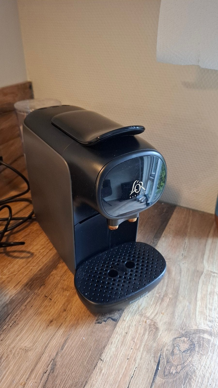 L'OR Barista koffiemachine - Zo goed als nieuw!, Ophalen, Zo goed als nieuw, Koffiemachine, Koffiepads en cups