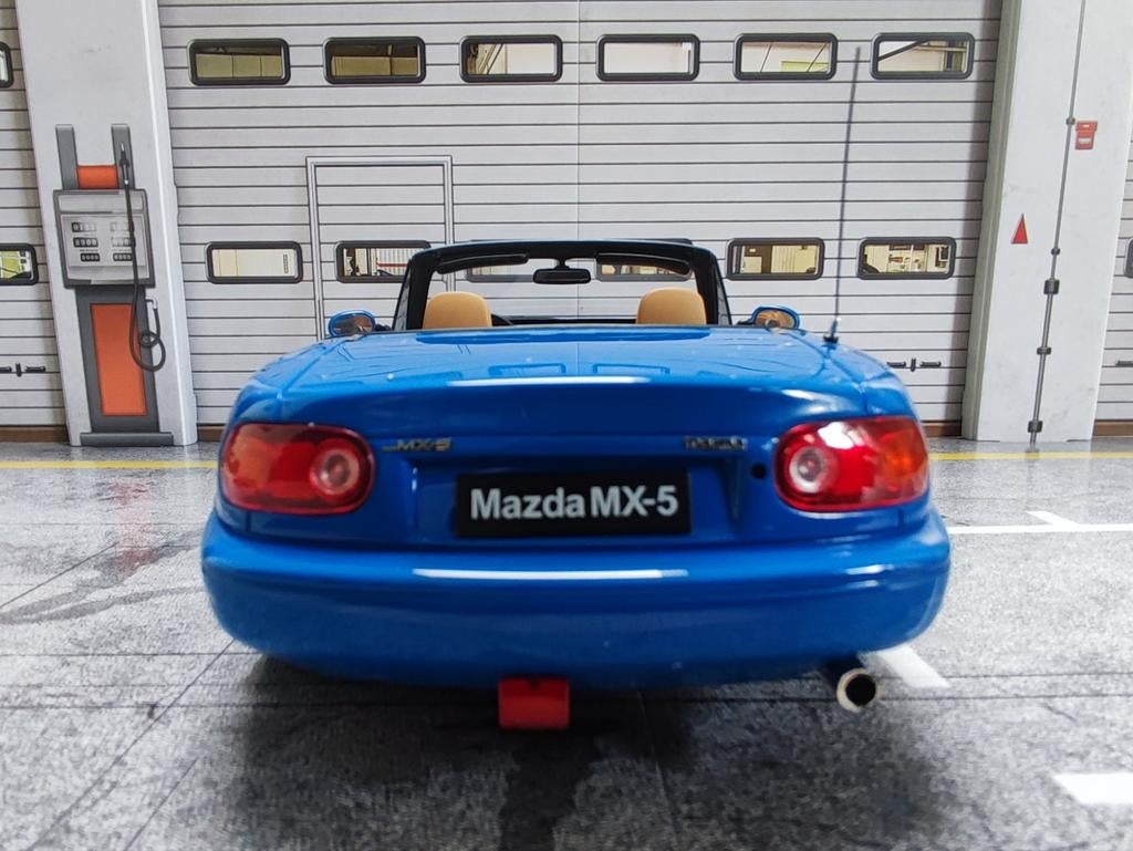 Mazda MX-5 Blauw (0291/1500) OT934 1:18, Hobby en Vrije tijd, Modelauto's | 1:18, Zo goed als nieuw, Auto, OttOMobile, Ophalen of Verzenden