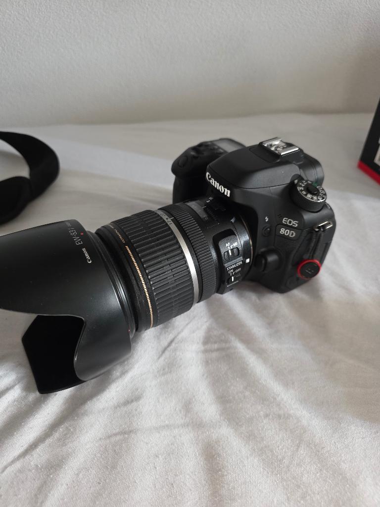 Te koop, complete Canon 80D digital spiegelreflex camera set, Ophalen, Spiegelreflex, Canon, Zo goed als nieuw