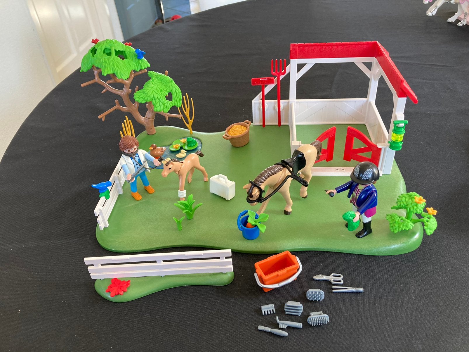 Playmobil superset eerste hulp in de stal 6147, Ophalen of Verzenden, Zo goed als nieuw