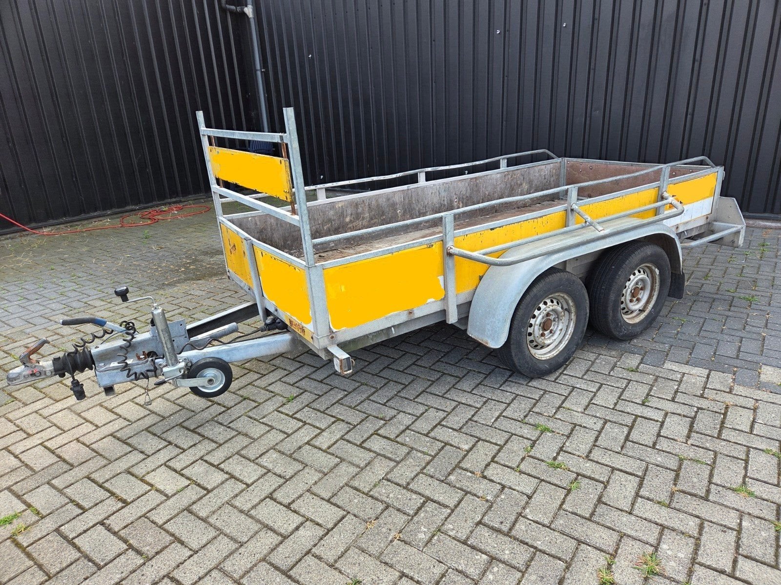 Tandemasser Merk Solide 130x300, Ophalen, Gebruikt
