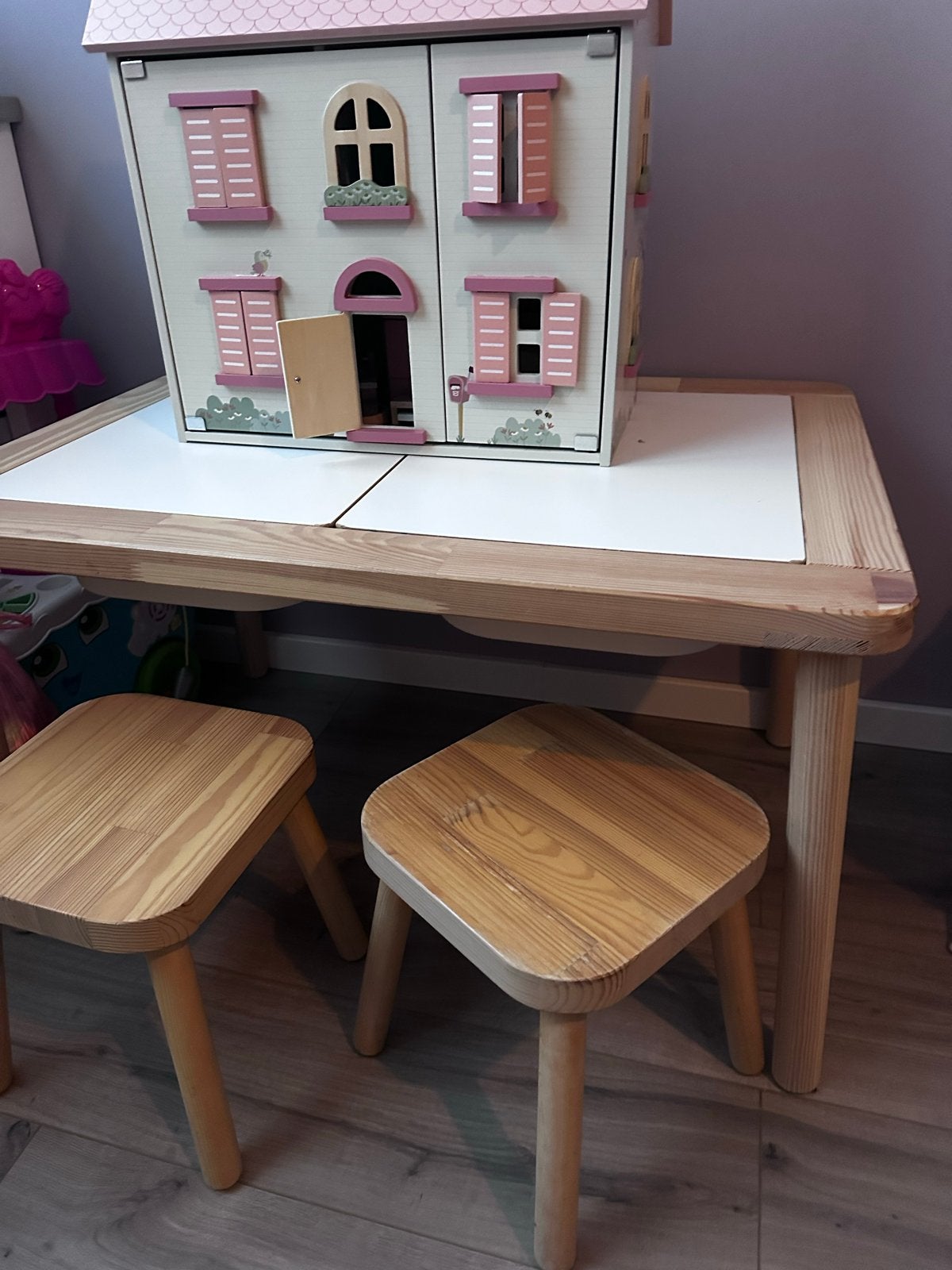 Ikea kindertafel exclusief stoeltjes, Kinderen en Baby's, Kinderkamer | Tafels en Stoelen, Ophalen, Gebruikt, Tafel(s) en Stoel(en)