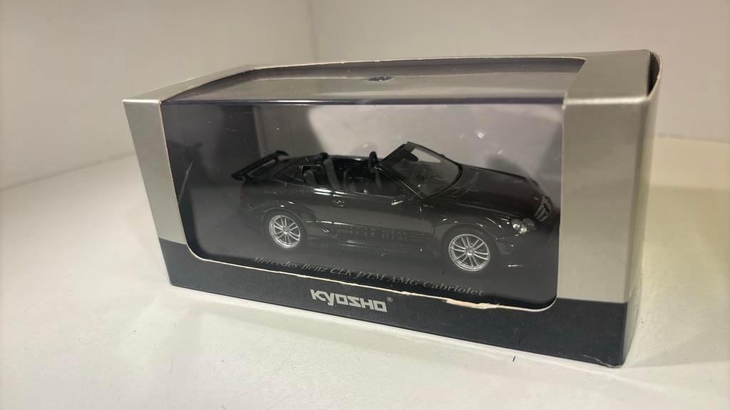 Mercedes benz clk dtm amg cabriolet Kyosho 1.43, Hobby en Vrije tijd, Modelauto's | 1:43, Kyosho, Auto, Ophalen of Verzenden, A