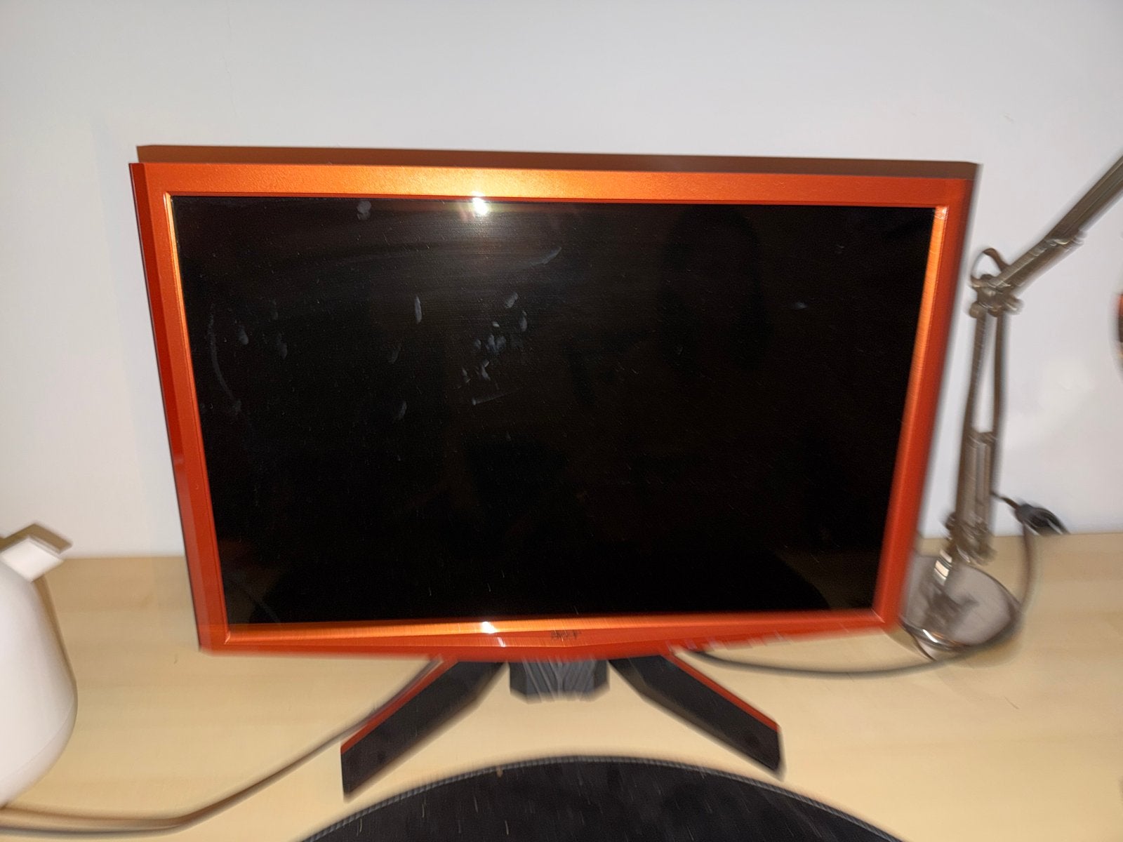 Acer G24 Beeldscherm - Oranje Gaming Monitor, Gebruikt, Full HD, Ophalen of Verzenden, LED
