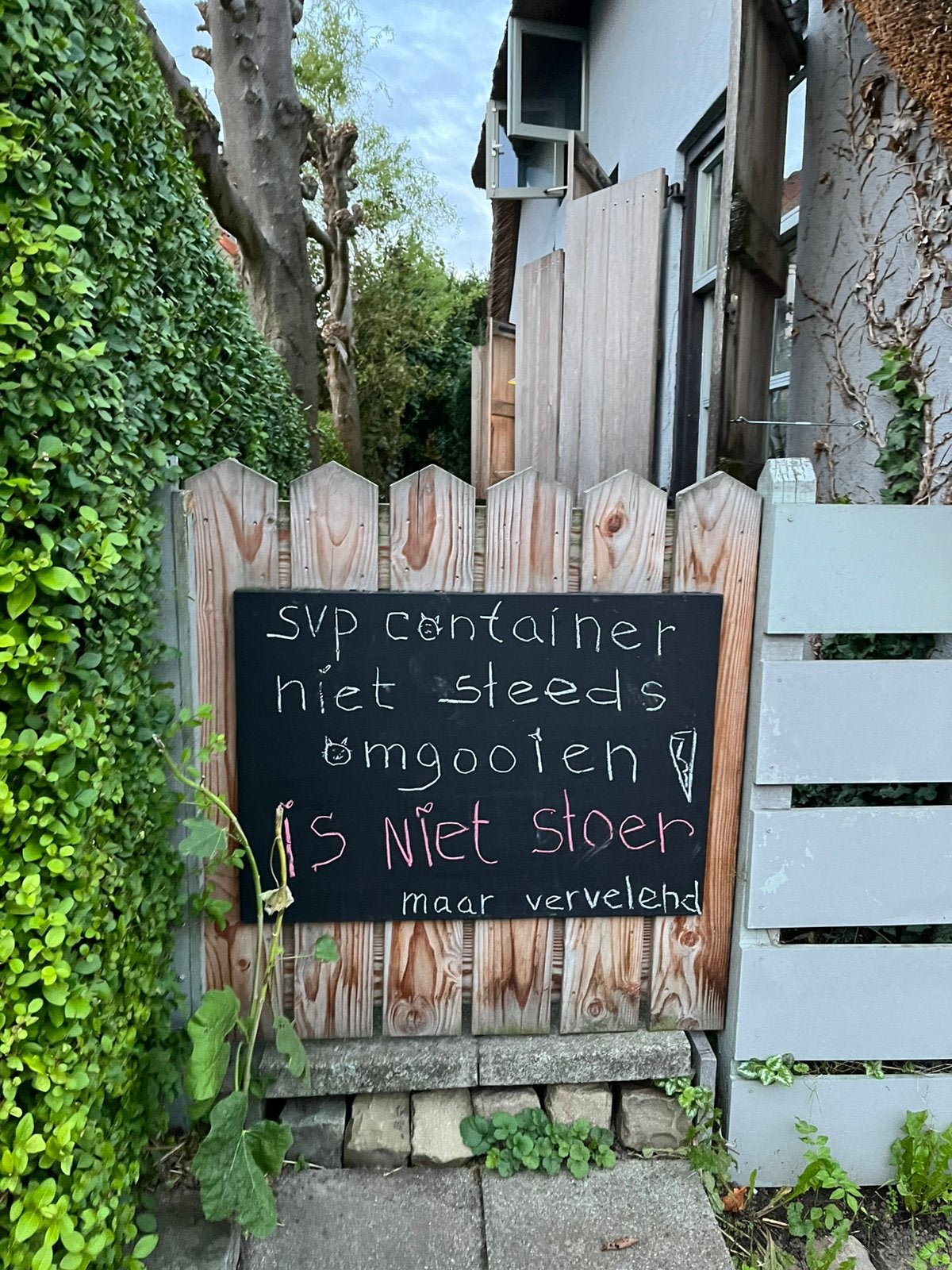Tuinpoort te koop, Tuin en Terras, Ophalen, Zo goed als nieuw, Draaipoort, 150 tot 200 cm