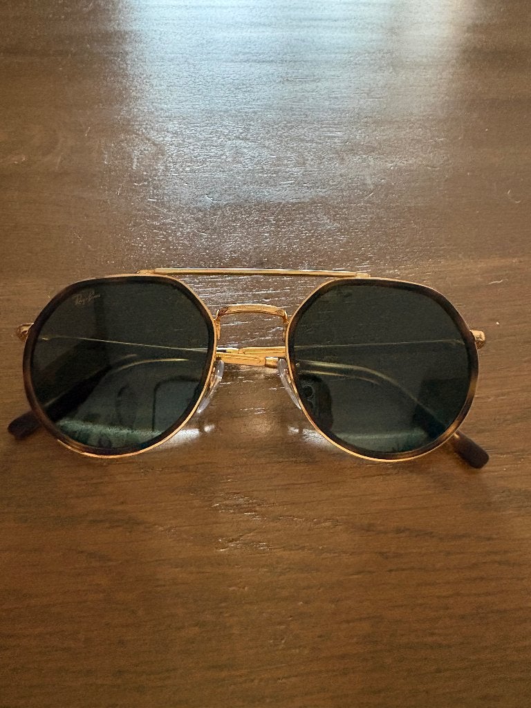 Ray ban RB 3765 goud, Ophalen, Zonnebril, Overige kleuren, Nieuw