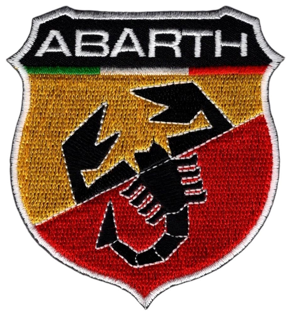 Fiat Abarth stoffen opstrijk patch embleem #2, Verzenden, Nieuw, Auto's