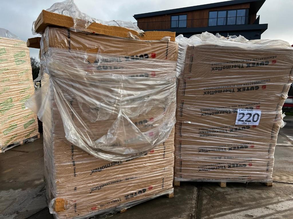 29 - Houtvezel isolatie Gutex en Knauff, Overige materialen, Dakisolatie, Nieuw, 15 m² of meer