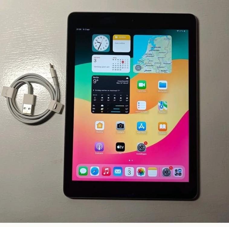 Apple iPad 6e generatie 32GB, Computers en Software, Apple iPads, Gebruikt, Apple iPad, Wi-Fi, 10 inch, 32 GB, Ophalen